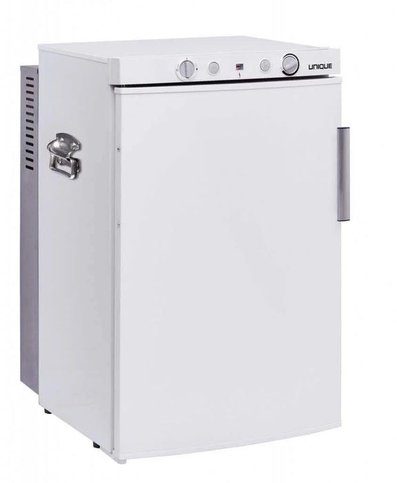 UNIQUE 3 CU/FT Propane Fridge with Freezer (LPG/110V/12V)