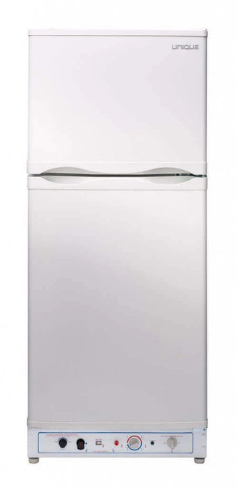 UNIQUE 6 CU/FT Propane Fridge with Freezer- White