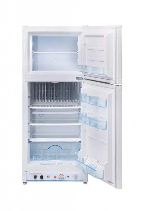 UNIQUE 6 CU/FT Propane Fridge with Freezer- White