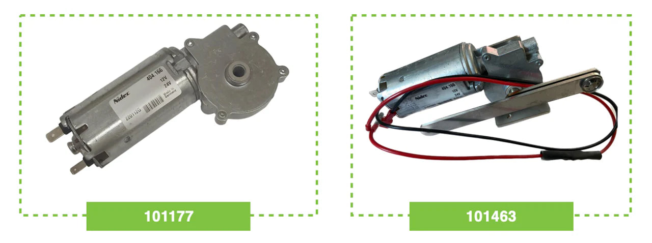 Cinderella® - Motor Nidec 12/24VDC (no arm)